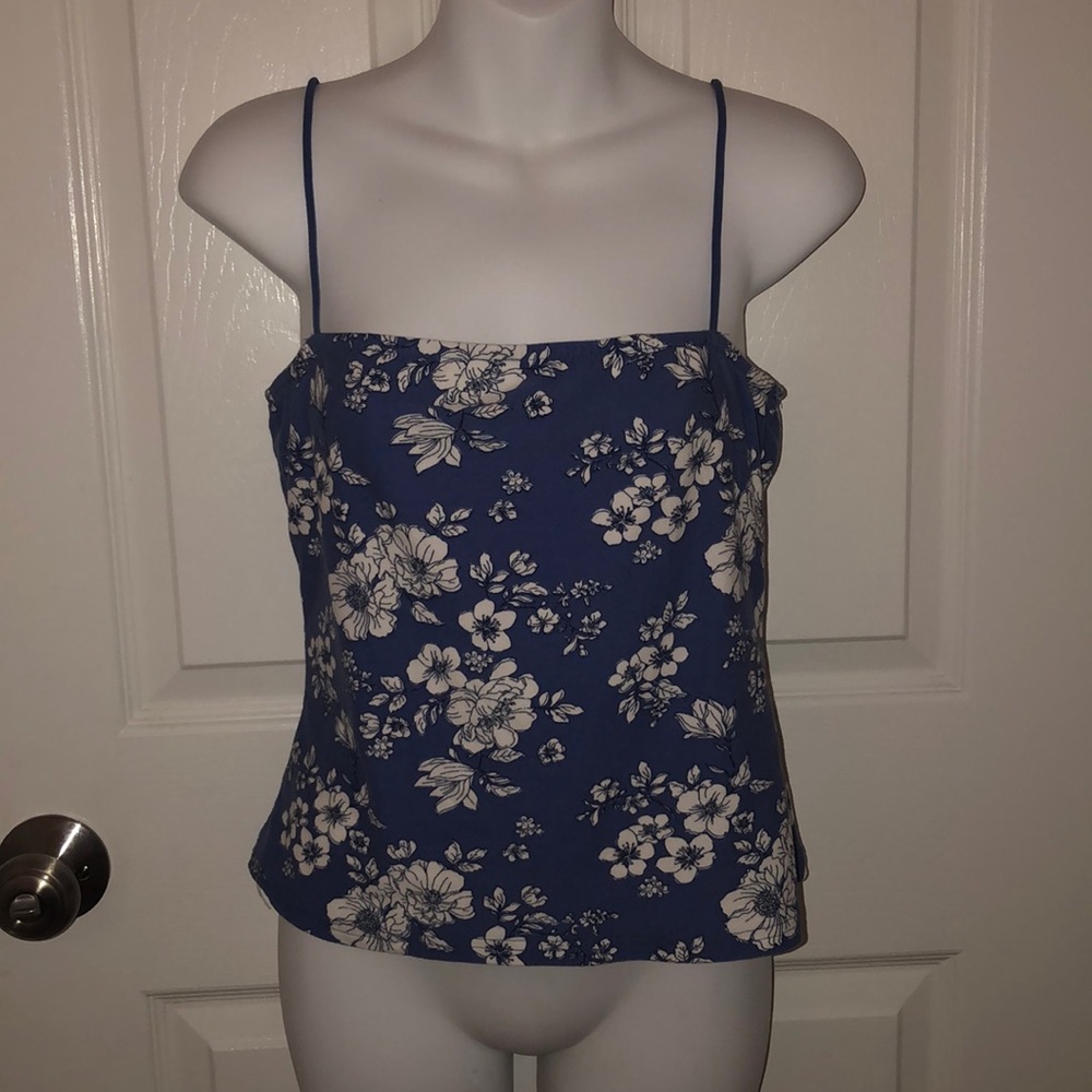 DONATED! Floral tank top - Picture 1 of 8